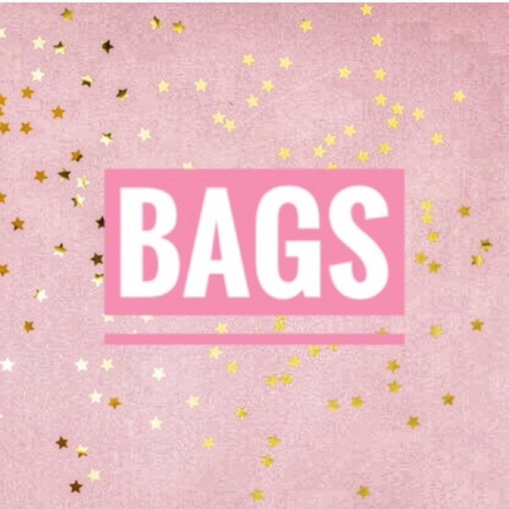All different bags all sizes